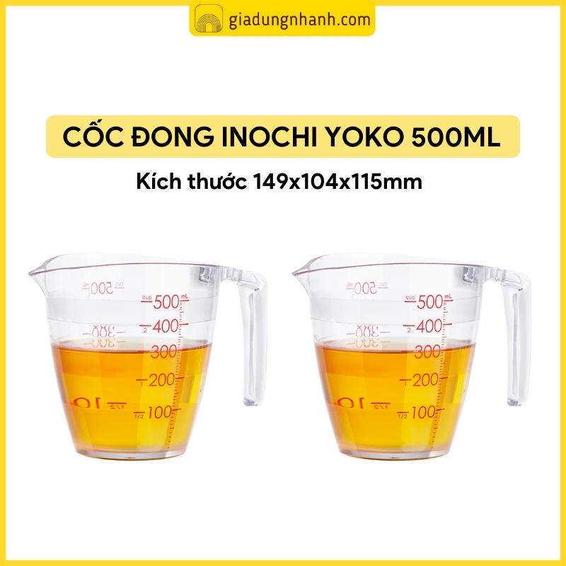 [VIP] Cốc Đong YOKO 500ML, Ly Chia Vạch Chính Hãng INOCHI