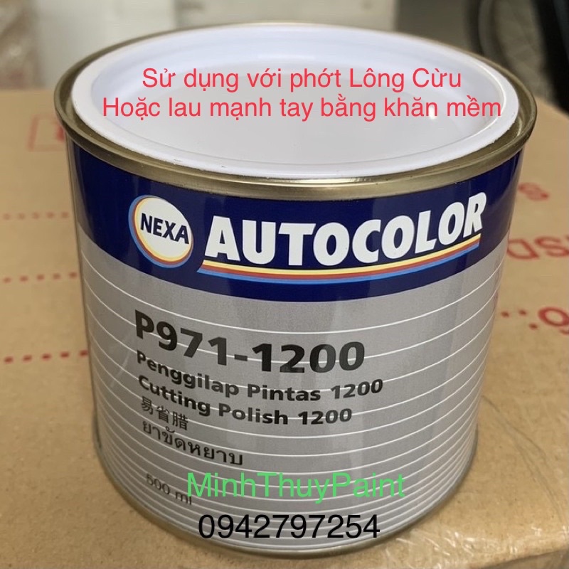 Bát phá bước 2 NEXA Autocolor P971-1200 (đánh bóng, xoá vết xước)