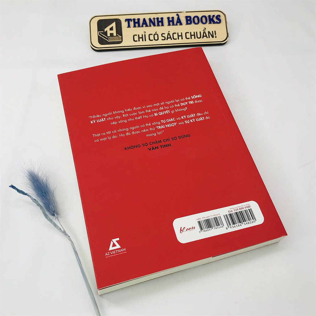 Sách - Không Sợ Chậm Chỉ Sợ Dừng - Sức mạnh của tính kỷ luật và tự giác - Vãn Tình - Thanh Hà Books HCM | BigBuy360 - bigbuy360.vn
