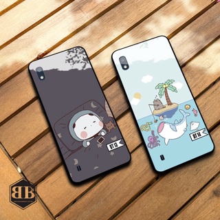 Ốp lưng kính cường lực Samsung Galaxy A10 đẹp mê li