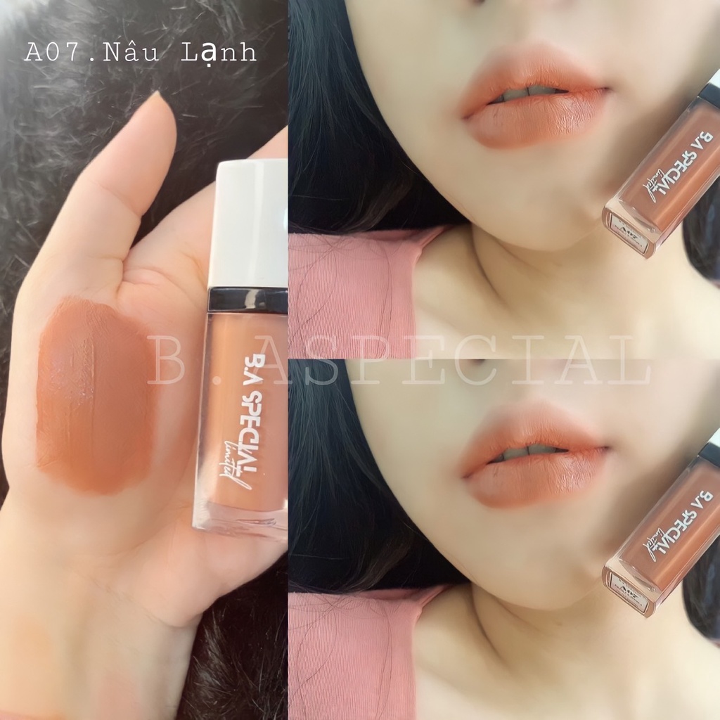 [NÂU LẠNH] Son Kem Lì Lâu Trôi B.A Special Limited Màu Nâu Lạnh 10g | BigBuy360 - bigbuy360.vn