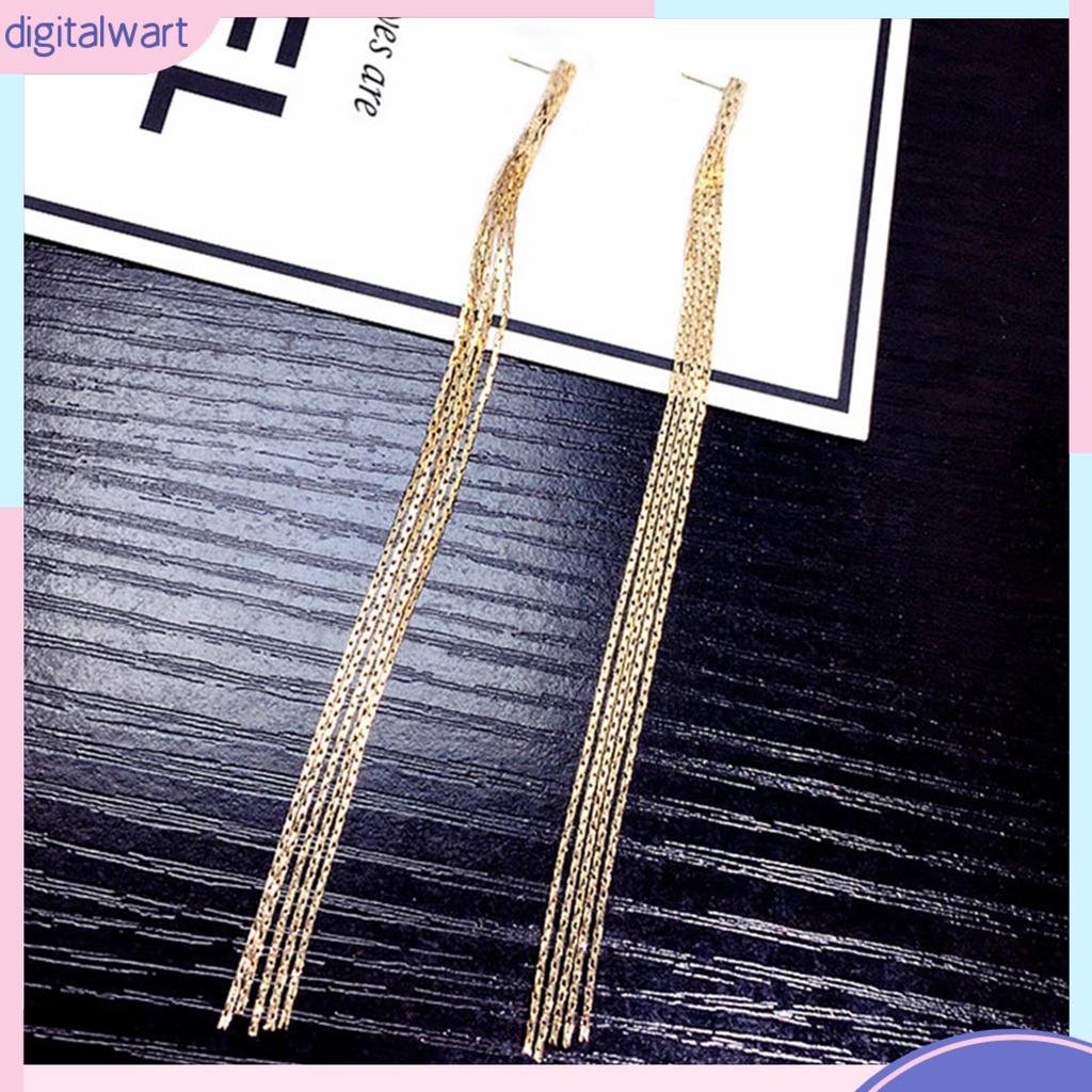 Cặp bông tai dáng dài sang trọng thời trang cho nữ