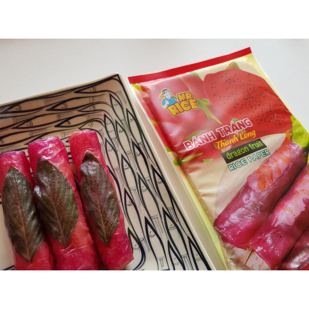 Combo Bún dưa hấu + Bánh tráng thanh long - Combo siêu ngon cho món Gỏi cuốn