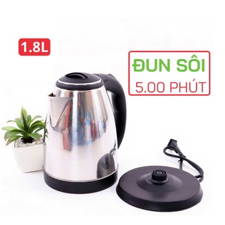 Ám siêu tốc, bình đun nước siêu tốc inox 1,8 lít