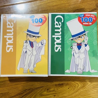 vở miền nam Tập Campus Conan 4 ôly - 96 trang - khổ A5 - 120g Dành Cho Bé Tiểu Học Không Lem