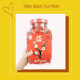 Hộp 100 gói xí muội mai này em sẽ nấu cơm học kho cá với xí muội mai