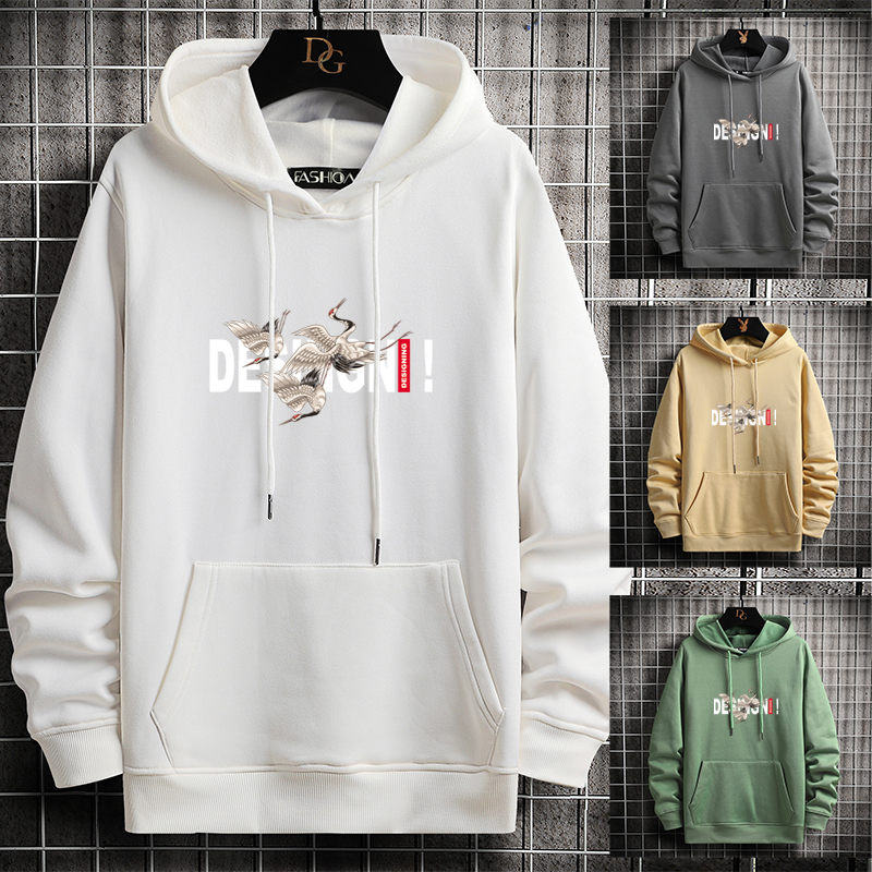 Áo Hoodie Tay Dài Thời Trang Hàn Quốc Size M-3XL Dành Cho Nam Giới