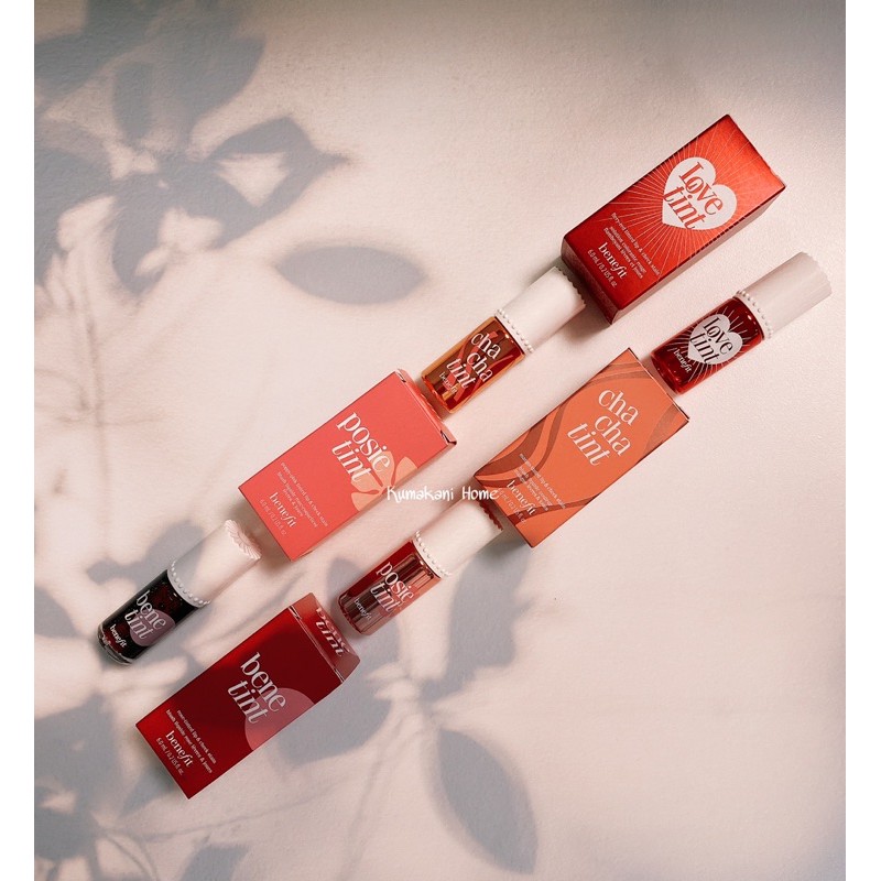 Son Benefit màu Lovetint Fiery-red tinted lip & cheek stain dành cho môi và má