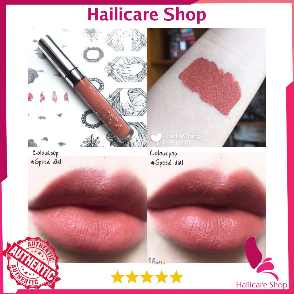 [Nhập Mỹ] Các màu Son kem lì COLOURPOP Ultra Matte Lip Mama/ Creeper/ Love Bug/ Speed dial/ Saigon/ Arriba