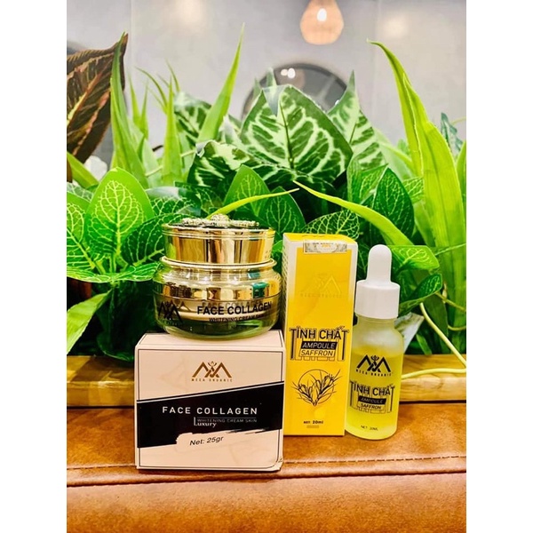 [Sale] Face COLAGEN Cá Hồi- Tinh Chất Ampoule Saffron