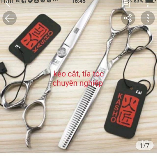 Kéo cắt, tỉa tóc KAI