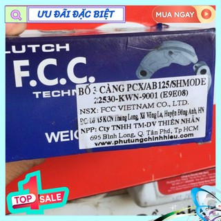 Bố 3 càng fcc nvx, pcx, ab125, sh mode, lead125, vario, click 125 honda (ba airblade, air blade búa guốc côn văng ly hợp