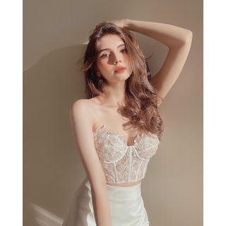 MAJE SET - Áo corset và chân váy