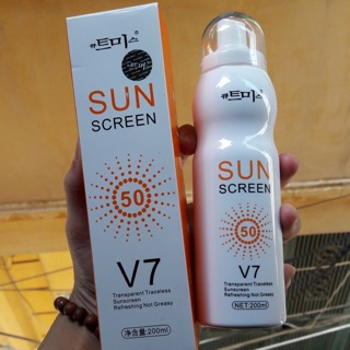 Xịt chống nắng V7 Hàn Quốc