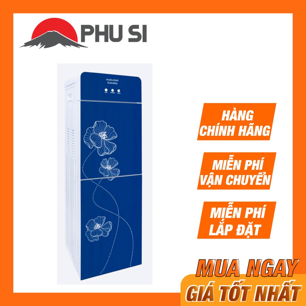 [MIỄN PHÍ VẬN CHUYỂN - LẮP ĐẶT]  LB-LWB1.5-5X76R-BLUE - Máy nóng lạnh Sukara LB-LWB1.5-5X76R-BLUE