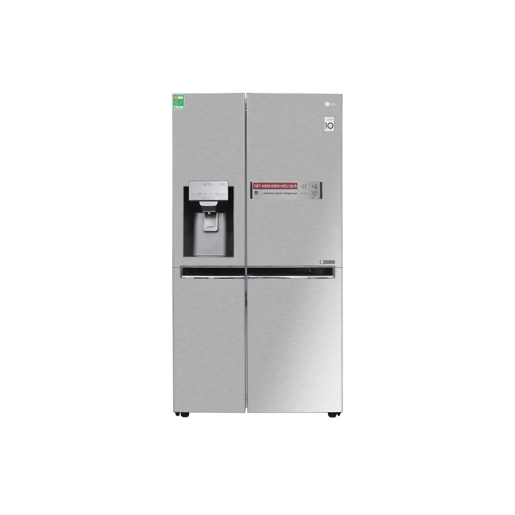 [Mã ELMS5TR giảm 5% đơn 5TR] [Giao HCM] Tủ lạnh Side by Side LG Inverter 601 lít GR-D247JS