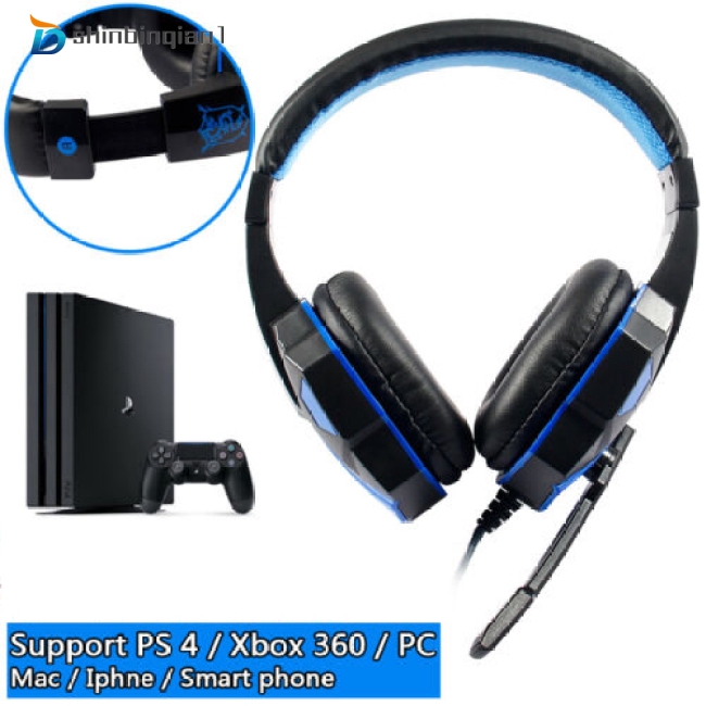 Tai nghe chụp tai chơi game có dây dành cho PS4 Xbox One Nintend Switch iPad PC | BigBuy360 - bigbuy360.vn