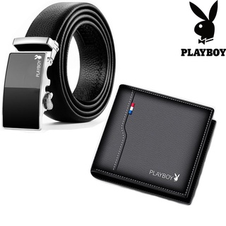 BỘ ĐÔI THẮT LƯNG DA VÍ DA NAM PLAYBOY