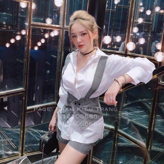 Bộ áo sơmi gile với quần