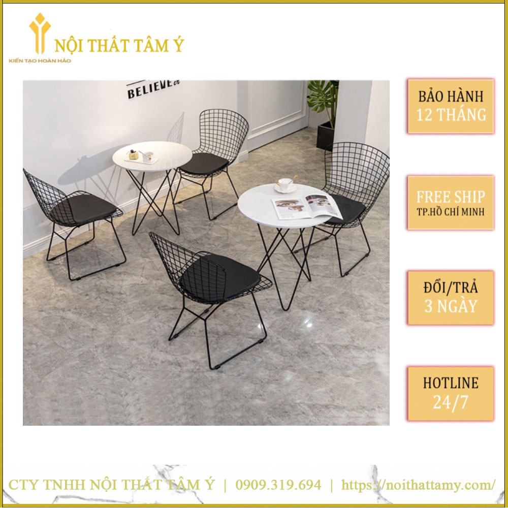 Bộ Bàn Ghế Cà Phê Harry ✌FREE SHIP HCM✌ Bộ bàn ăn Cao Cấp Thương hiệu Nội Thất Tâm Ý