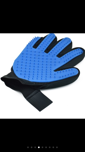 Găng Tay Tắm Lấy Đi Lông Rụng Chó Mèo