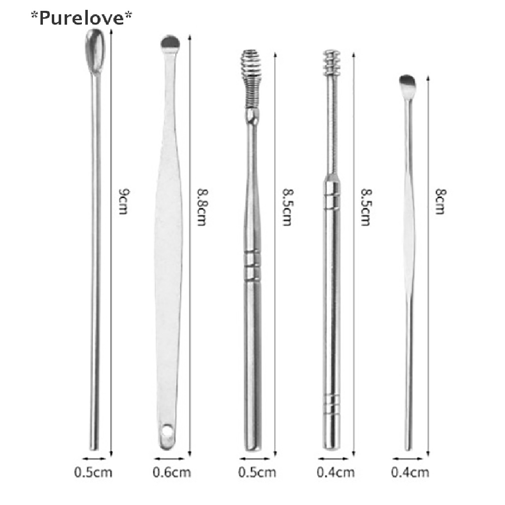 Set 6 Dụng Cụ Lấy Ráy Tai Chuyên Dụng