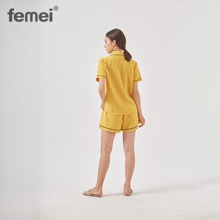 FEMEI - Đồ bộ mặc nhà bộ Pijama ngắn cao cấp PNC014