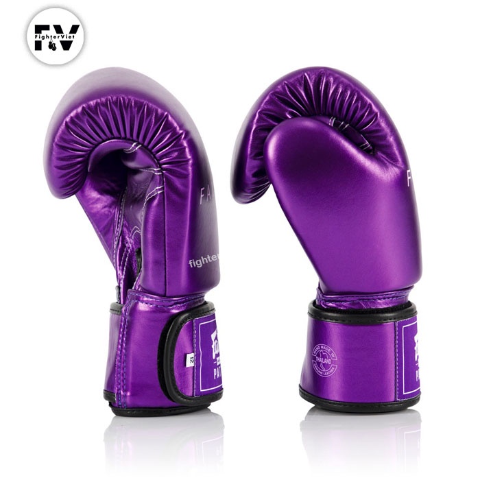 Găng Boxing Fairtex “Metallic” – BGV22 Tím