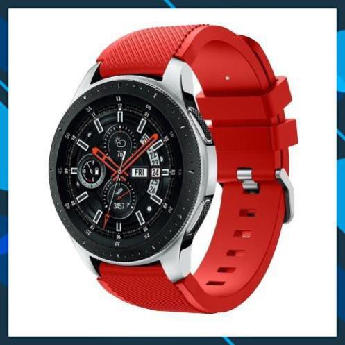 (HÀNG CAO CẤP) Dây đồng hồ cao su/ Silicon size 22mm cho đồng hồ thông minh (Samsung Gear S3, Galaxy Watch 46, tic pro..