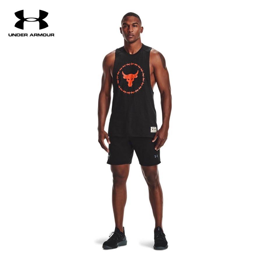 Áo ba lỗ thể thao nam Under Armour Project Rock Charged Cotton® - 1361623-001