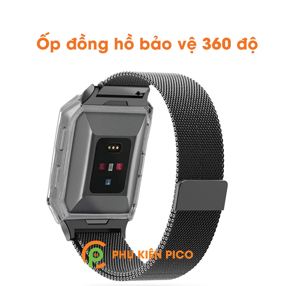 Ốp đồng hồ Fitbit Ionic trong suốt bảo vệ màn hình chống xước va đập