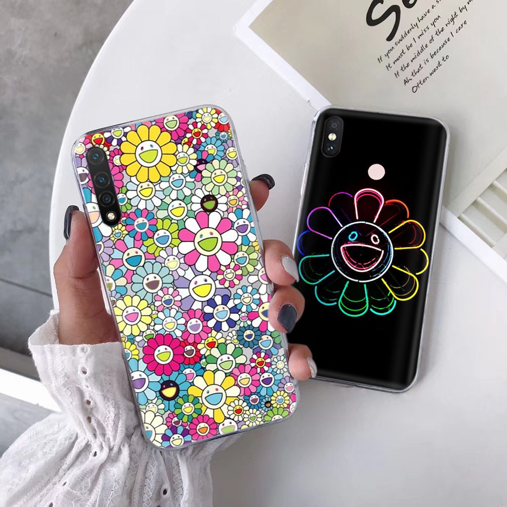 Transparent Case for VIVO U3 V3 Max V5 V5S V7 Plus V15 V17 Pro TB80 Murakami Takashi Phone Cover | BigBuy360 - bigbuy360.vn