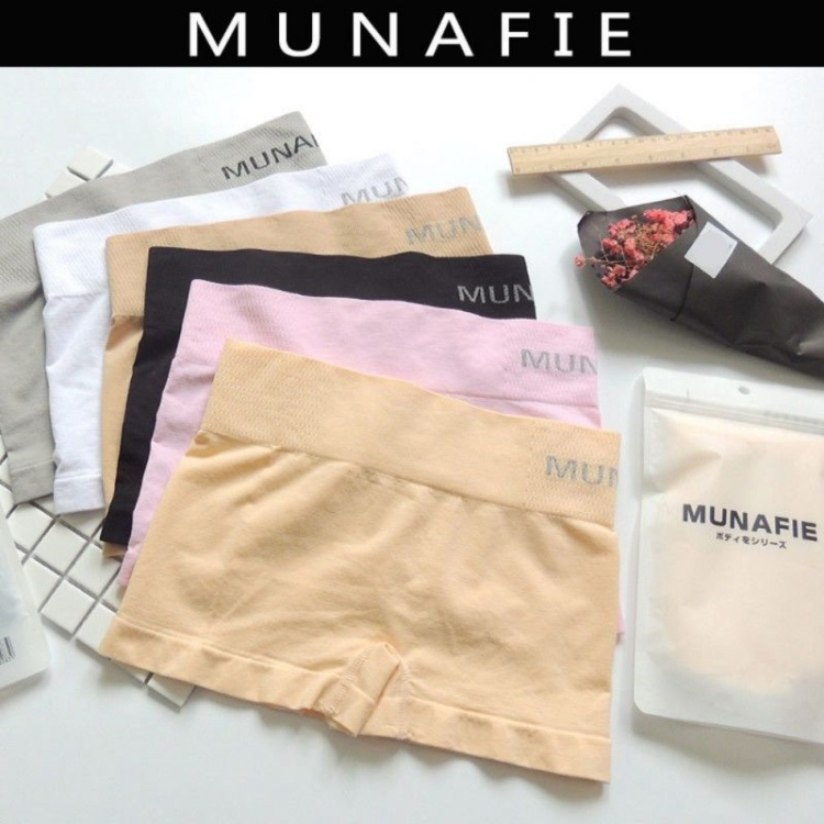 Quần lót đùi mặc váy nữ Munafie body cotton gân tăm gen bụng nâng mông - Đồ lót định hình | BigBuy360 - bigbuy360.vn