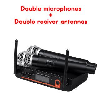 Bộ 2 micro cầm tay UHF 220V cao cấp