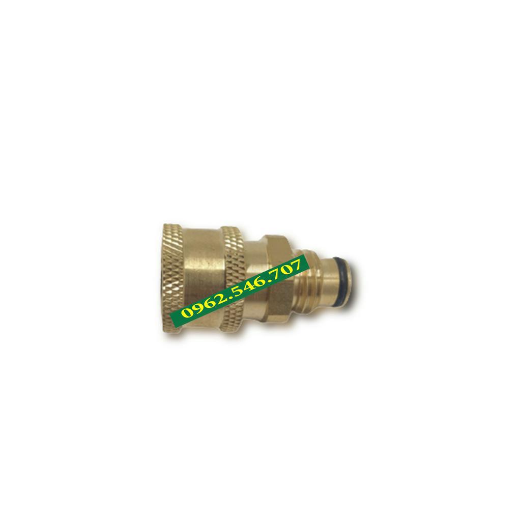 Khớp nối nhanh ren ngoài 15mm cho súng ren trong 14mm nối nhanh béc súng xịt và bình tạo bọt tuyết