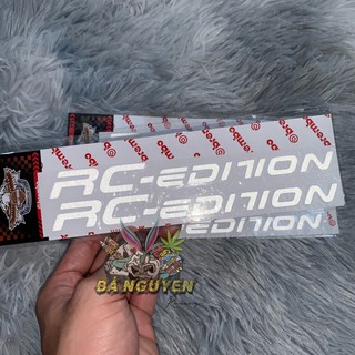 Tem Dán Phuộc Trước RC-Edition Phản Quang Cho Tất Cả Loại Xe