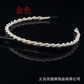 Bòm tóc cài tóc đính hạt sang trọng