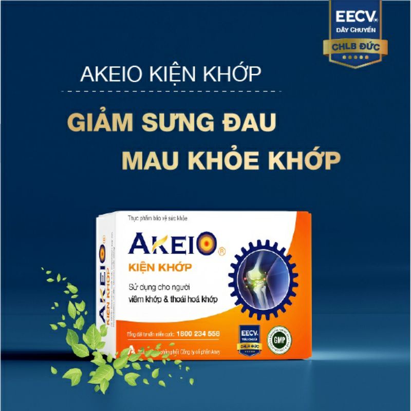 AKEIO KIỆN KHỚP⚡Cam Kết Chính Hãng⚡có tem tích điểm