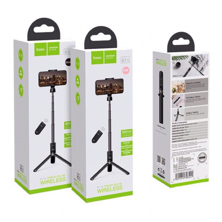 Gậy selfie Tripod Bluetooth Hoco K11 | BigBuy360 - bigbuy360.vn