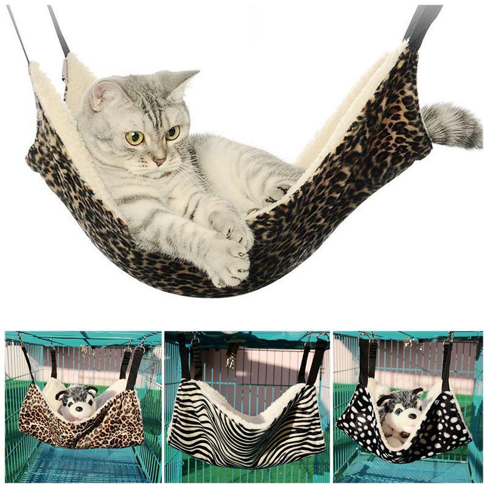 Võng Ngủ Cotton Mềm Mại Hai Mặt Thoáng Khí Dành Cho Mèo / Chuột Hamster