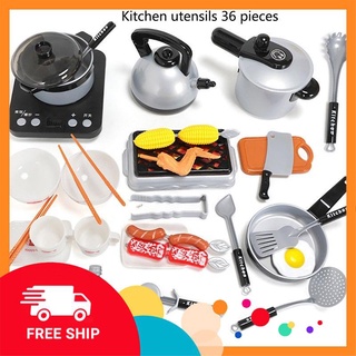 [FREE SHIP] Bộ Đồ Chơi Nấu Ăn 36 Món Kitchen