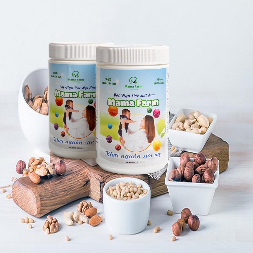 Ngũ Cốc Lợi Sữa Cao Cấp Mama Farm