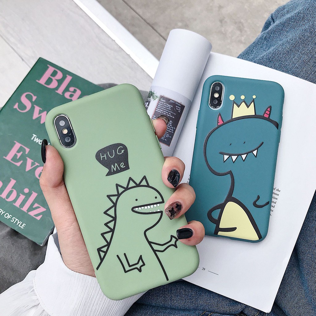 Ốp Lưng Iphone Hình Khủng Long, Loại Dẻo 6/6s,6/6splus,7/8,7/8plus,X/XS/XSmax/11/11promax