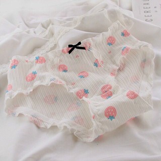 quần cotton hoa quả