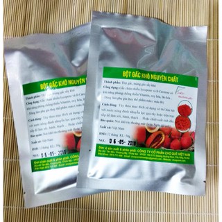 Bột gấc nguyên chất tự nhiên