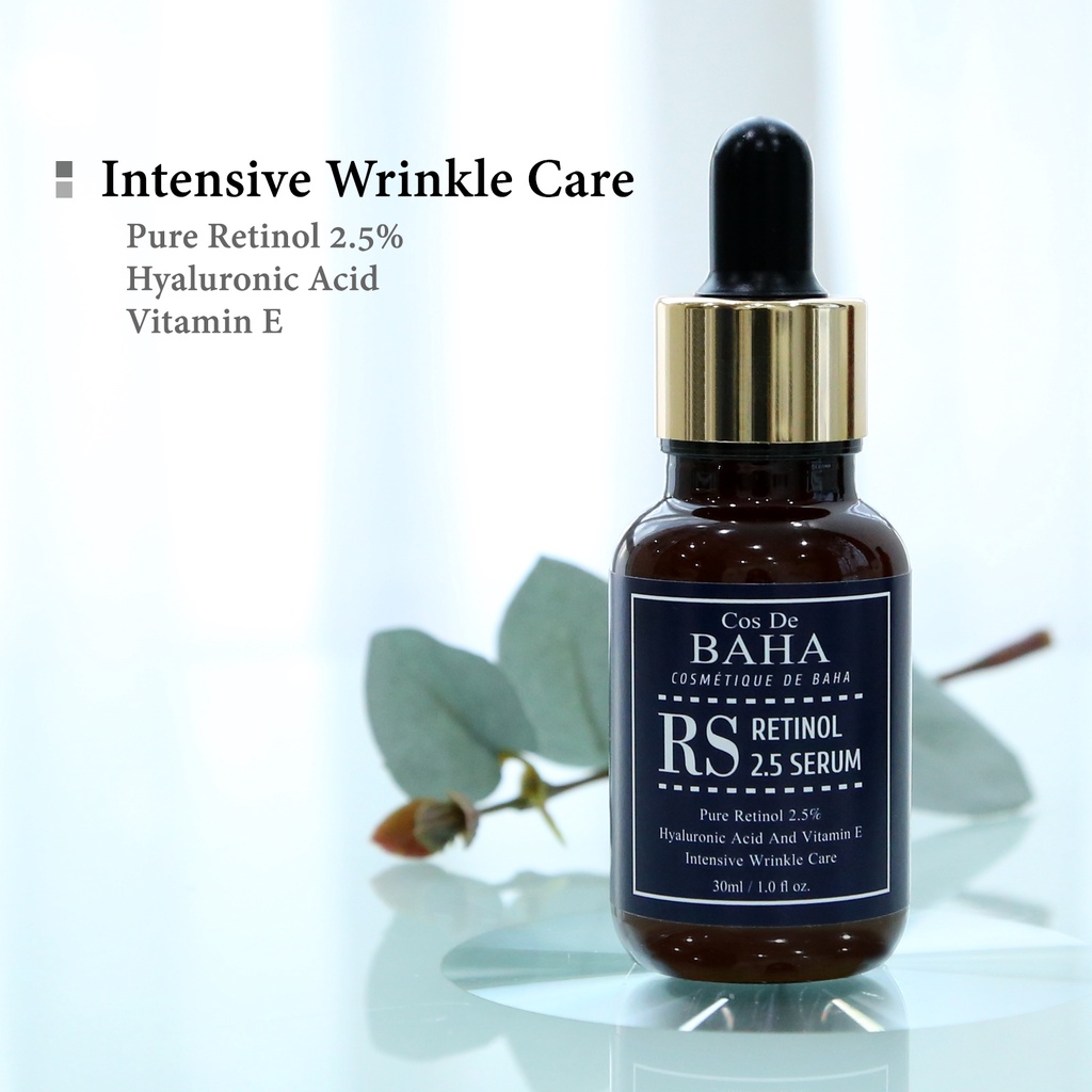 Serum De Baha - 2.5% Retinol Niacinamide & Vitamin E 30ml