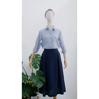 Áo sơ mi linen nữ