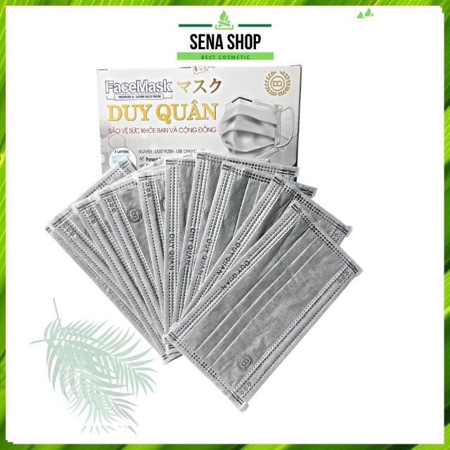 Khẩu Trang Y Tế 4 Lớp Kháng Khuẩn Và Không Kháng Khuẩn Duy Quân Xuân Lai hộp 50 Chiếc