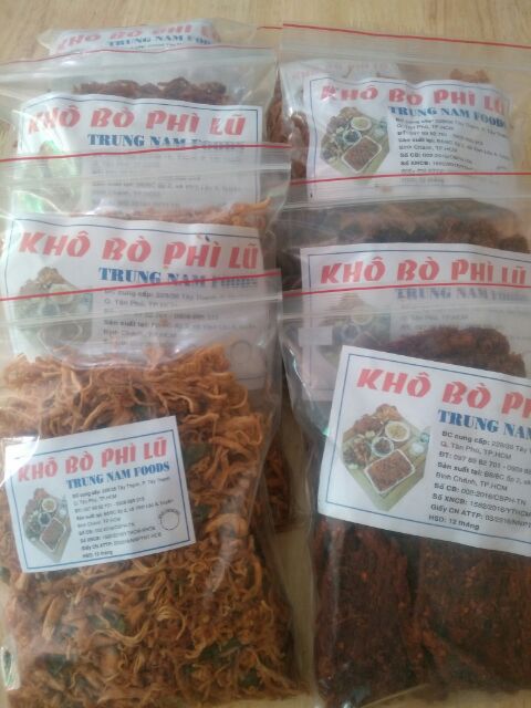 KHÔ BÒ MIẾNG MỀM  loại 2 (500G) | BigBuy360 - bigbuy360.vn