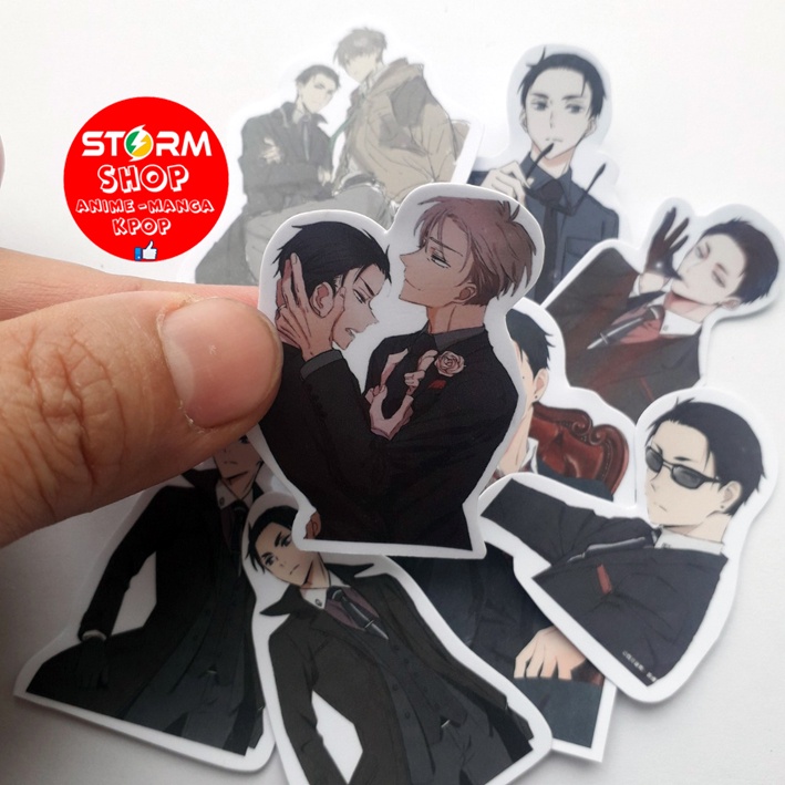 Sticker / Hình dán anime THám tử đại gia Fugou Keiji BalanceUNLIMITED